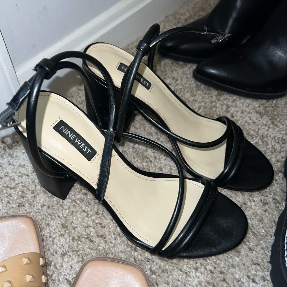 Nine West Black Heels